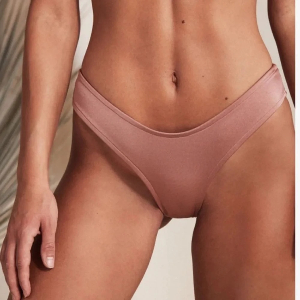 NWT Tan + Lines bikini bottoms